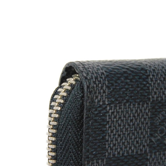 Louis Vuitton Key Case Car Case Coin Black Leather - Picture 15 of 16